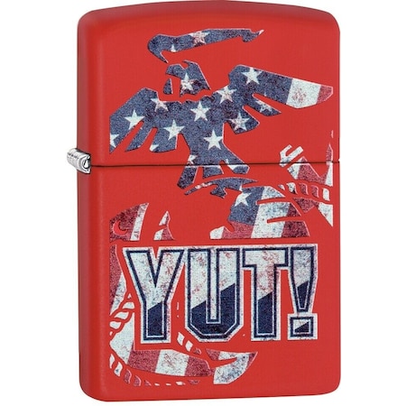Zippo Zippo Yut Red Matte Color Image ZIP-29765